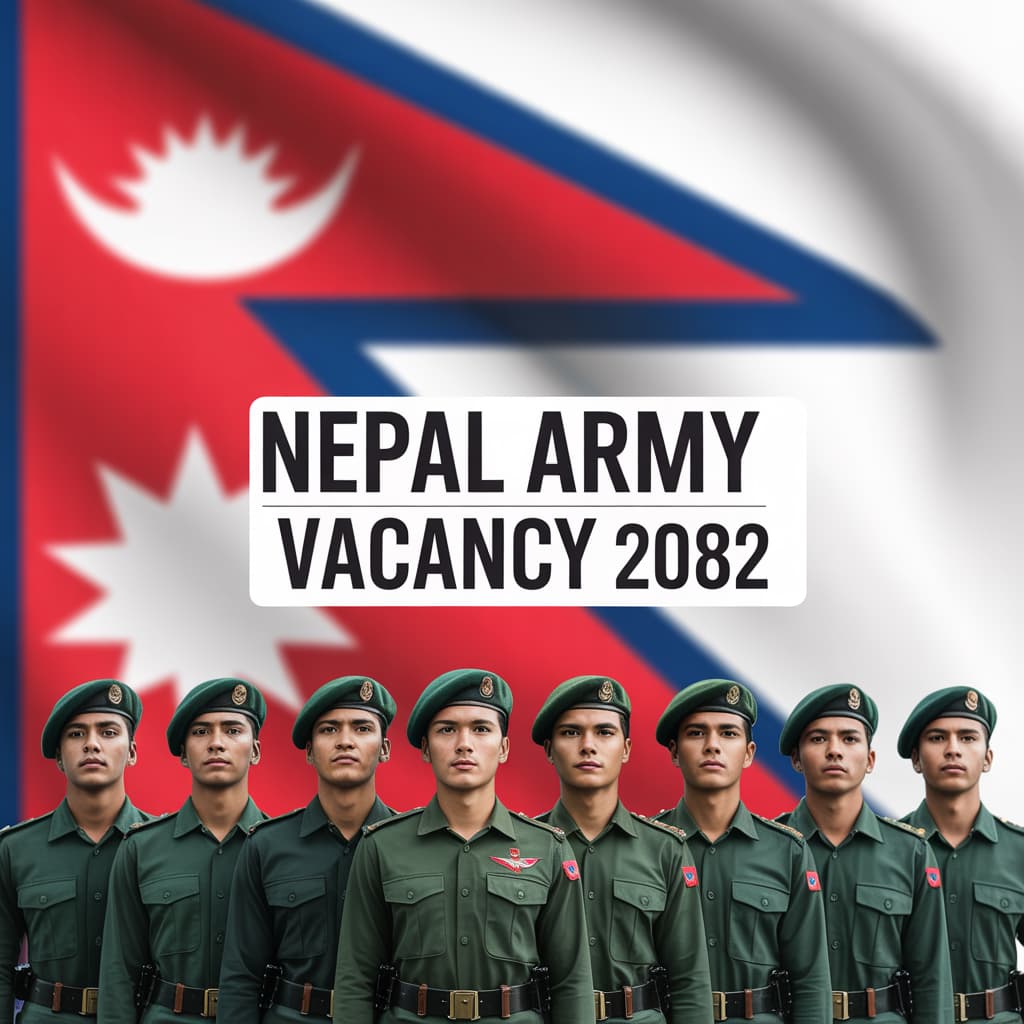 Nepal Army vacancy 2082