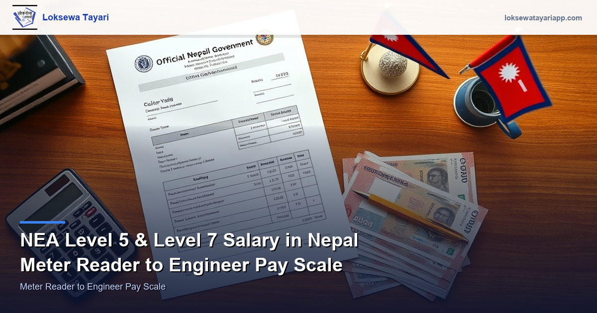 NEA Level 5 & Level 7 Salary in Nepal — Meter Reader to Engineer Pay Scale