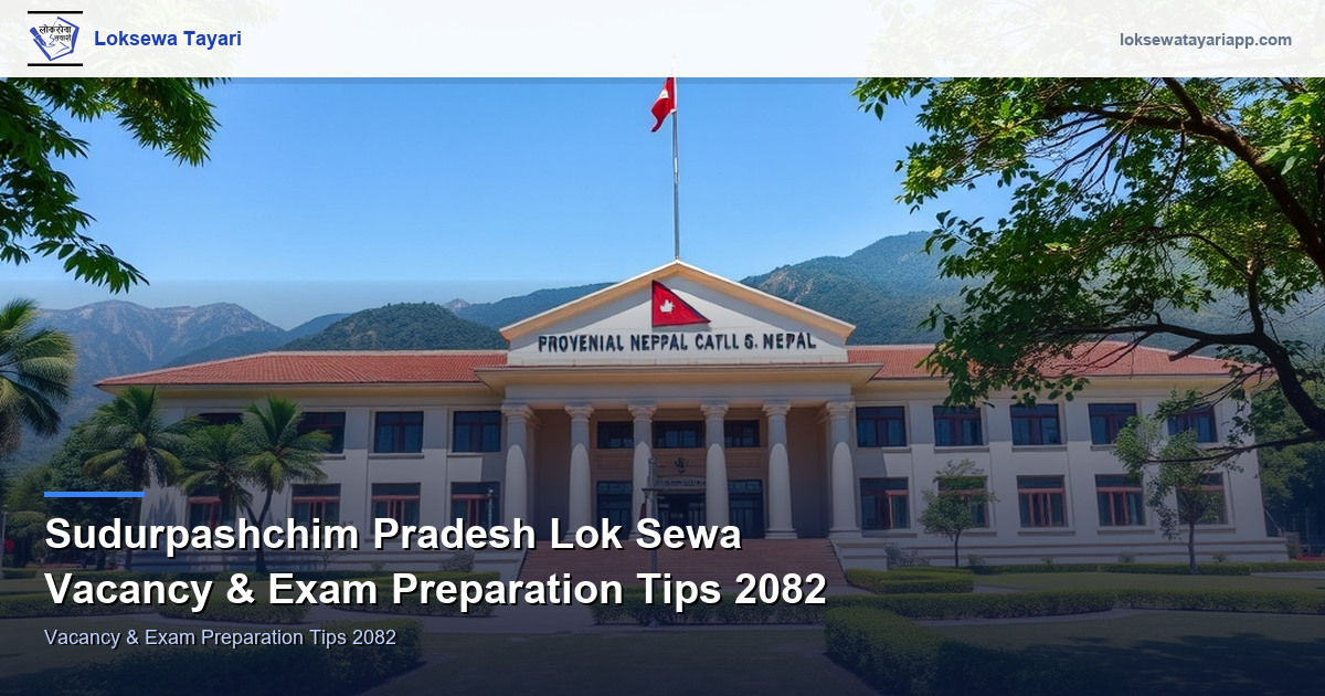 Sudurpashchim Province Public Service — Vacancy & Exam Preparation Tips 2082