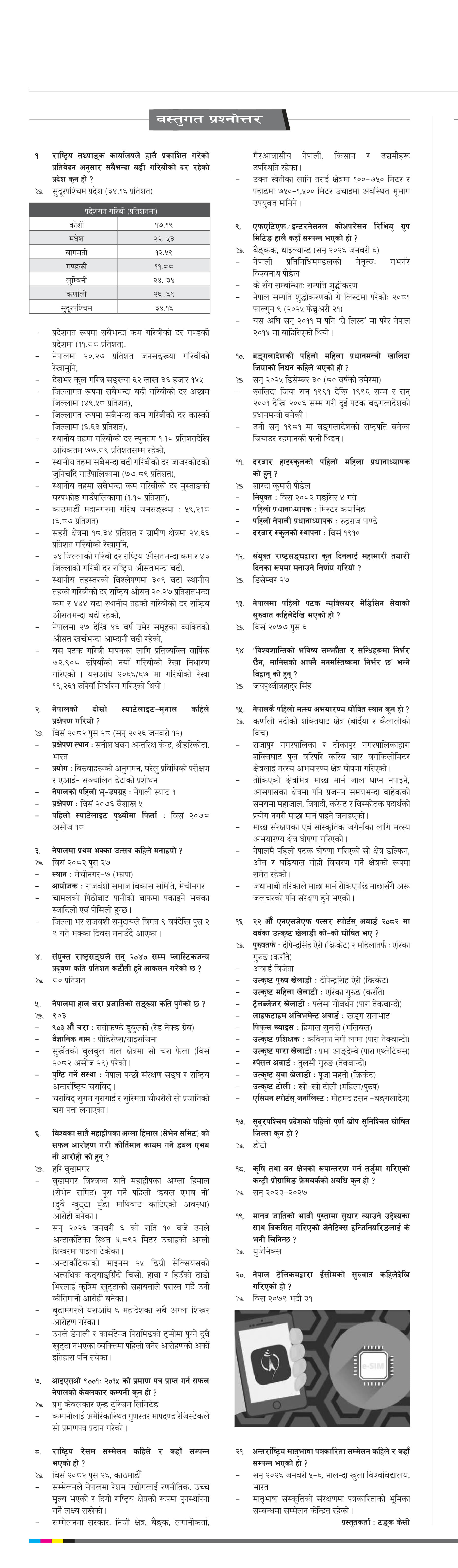 Bastugat २०८२ पुष ३० बुधवार